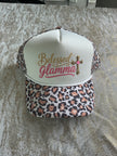 Blessed Glam Ma Cheetah Trucker Hat