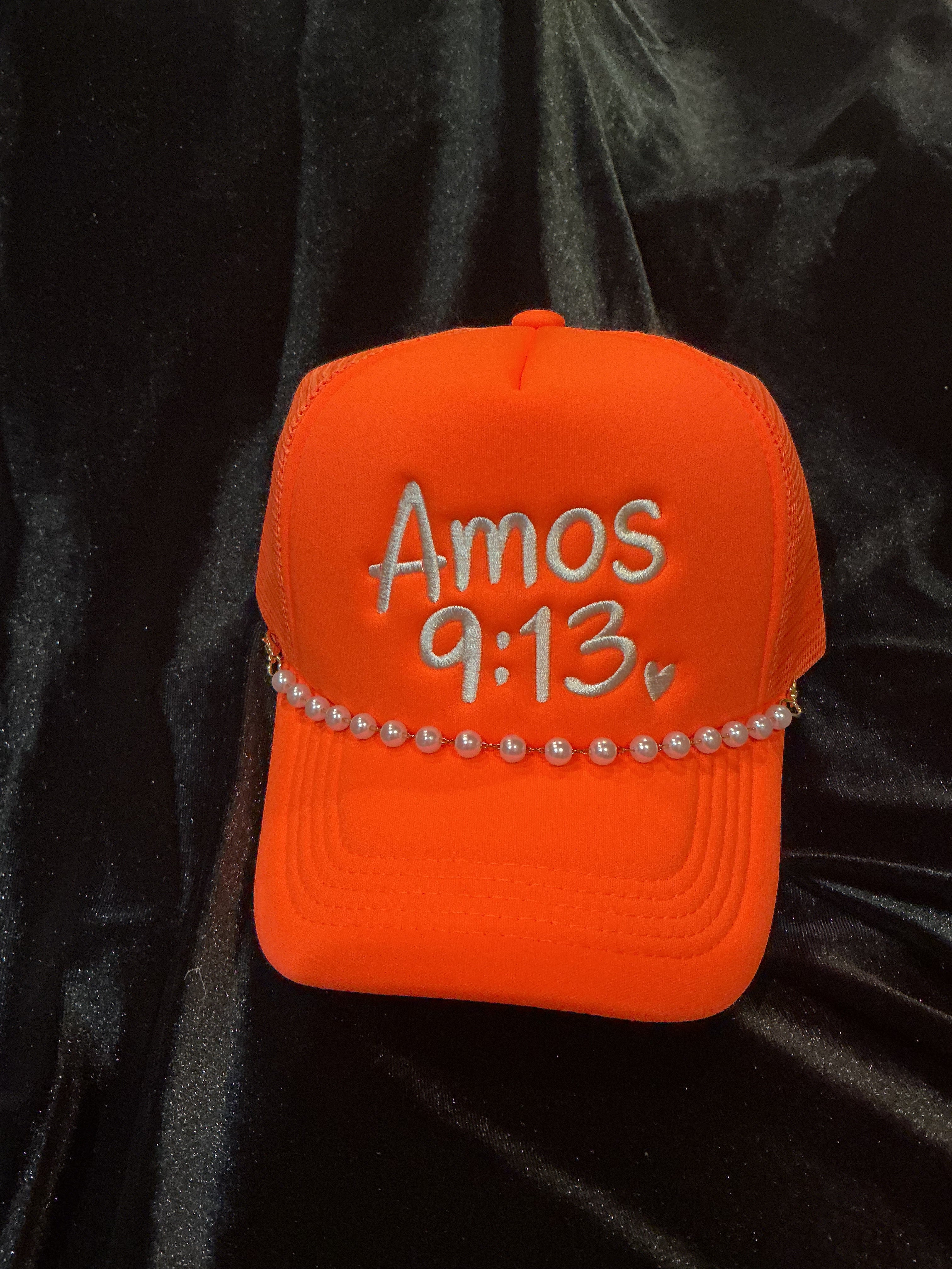Amos 9:13 trucker hats