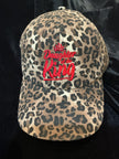 Daughter of the king cheetah hat