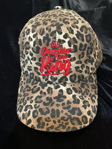 Daughter of the king cheetah hat